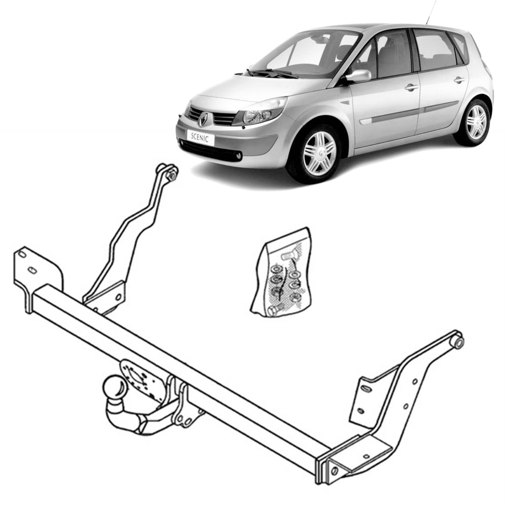 Brink Towbar for Renault Scénic (10/2000 - 01/2005), Scenic (10/2000 - 09/2003)