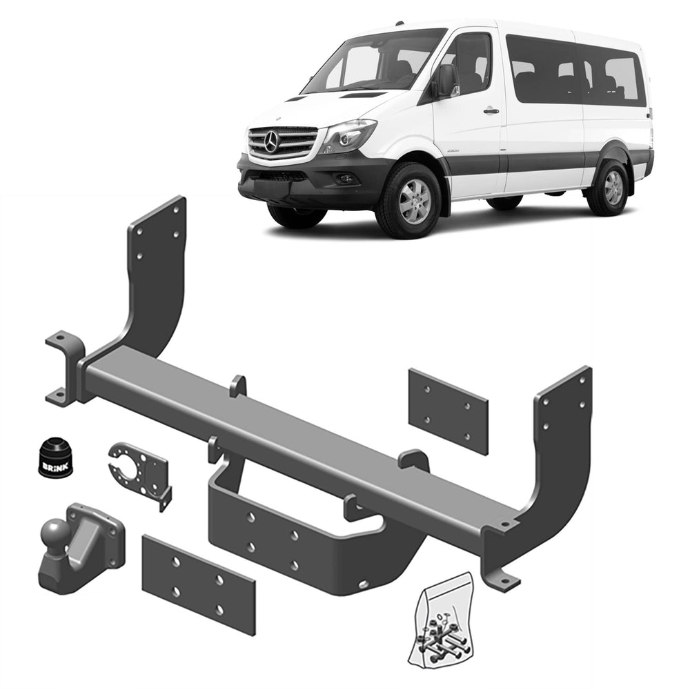 Brink Towbar for Volkswagen CRAFTER 30-50 (04/2006 - on), MERCEDES-BENZ SPRINTER 5-t (06/2006 - 06/2018), Sprinter (02/2010 - 06/2018)