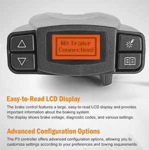 
                  
                    Load image into Gallery viewer, Portable Electric Brake Controller - EBA P3 Module
                  
                