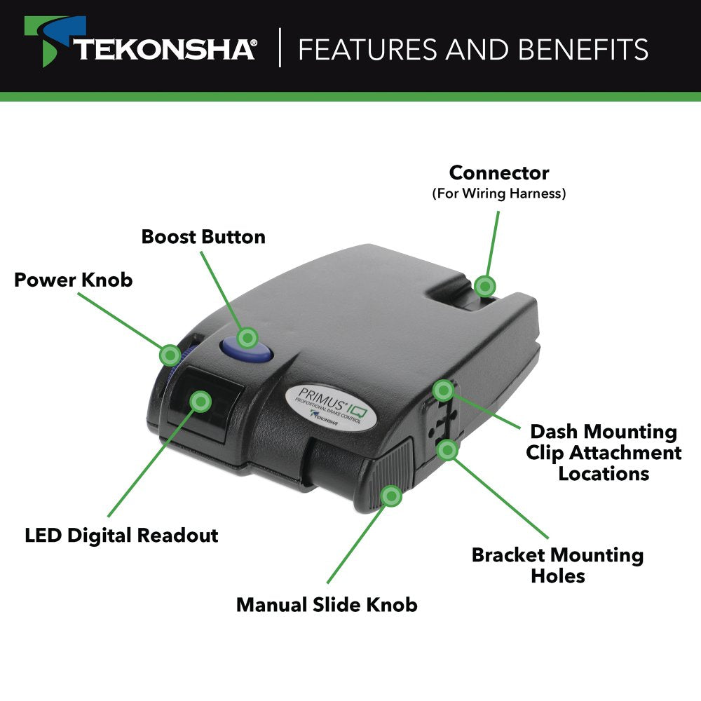 
                  
                    Load image into Gallery viewer, Tekonsha Primus iQ Electric Brake Controller
                  
                