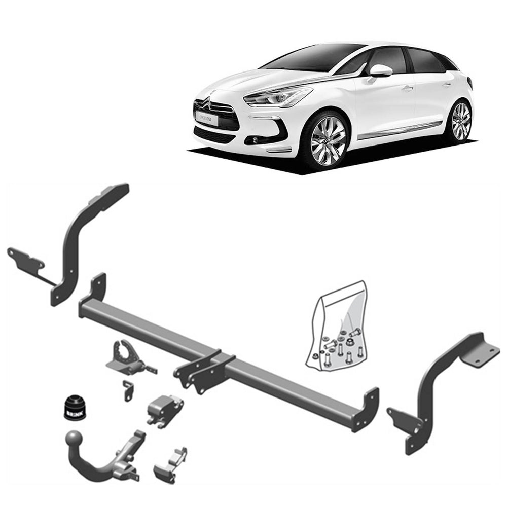Brink Towbar for DS Ds 5 (04/2015 - 12/2018), Citroen DS5 (09/2012 - 07/2015)