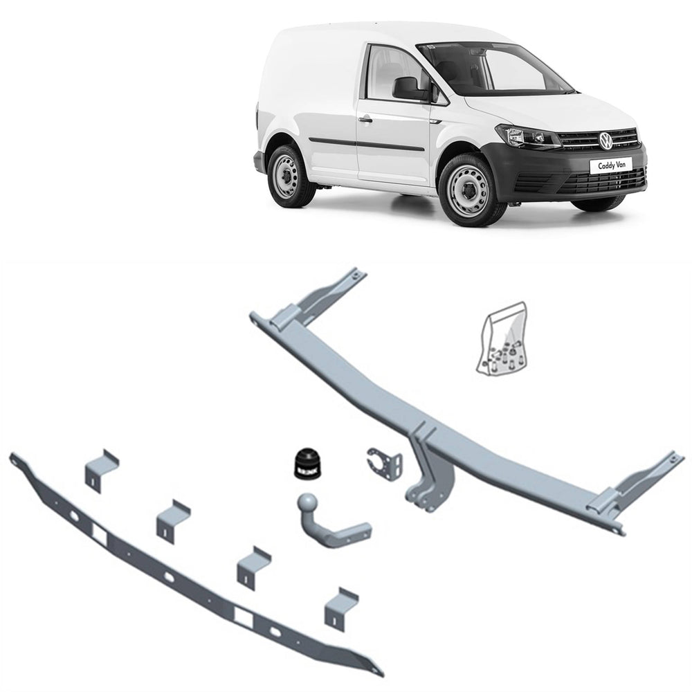 Brink Towbar for Volkswagen Caddy (04/2004 - on), Volkswagen Caddy (03/2004 - on), Volkswagen Caddy (05/2015 - 08/2020)