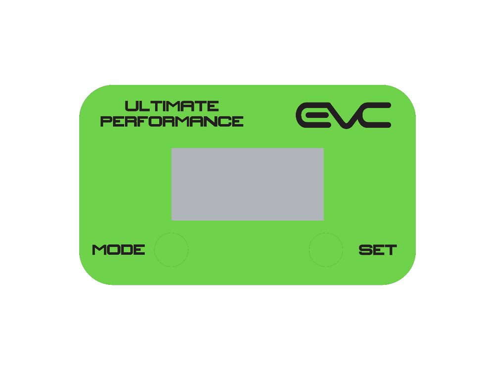 EVC Colour Face GREEN (STICKER)
